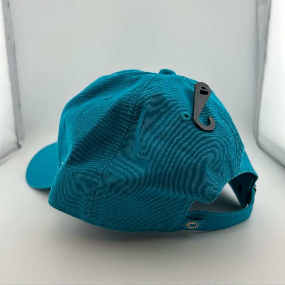 Miami Dolphins '47 Brand Clean Up Baseball Cap Strapback Hat Aqua One Size NFL - Picture 3 of 9